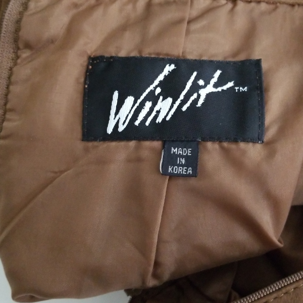 Classic Brown Pencil Skirt - Picture 4 of 7